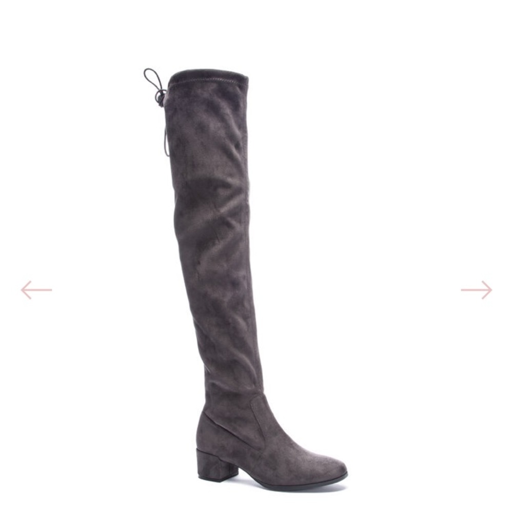 Mythical boot over the knees